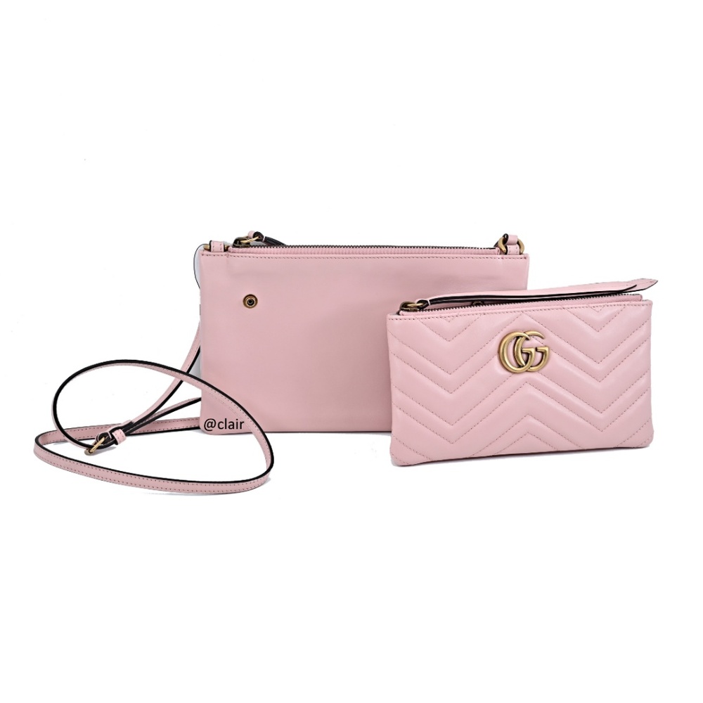Gucci GG Marmont Leather Cross Body Bag - Picture 2 of 8